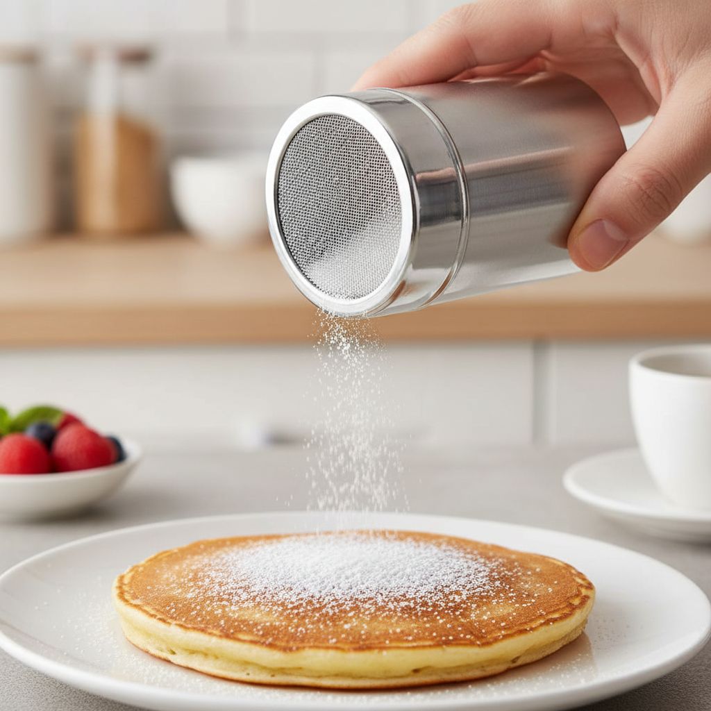 Spargizucchero Retina Acciaio Inox  350 Ml