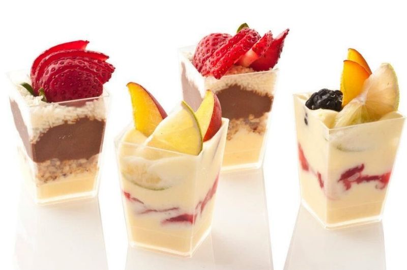 Bicchierini Dessert Kubik 120 cc  - Pezzi 50