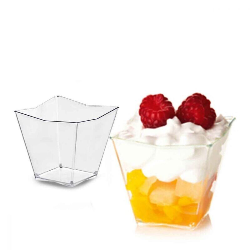 Coppa Finger Food Diamante Trasparente  120 CC Pz.50