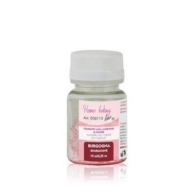 Colore Polvere Liposolubile Bordeaux -  5 Grammi