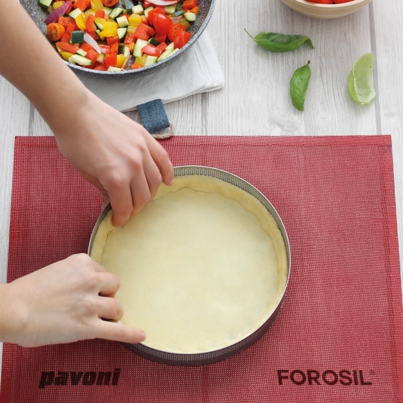 Tappetino Forosil Gastro Silicone Pavoni Cm 47,5 x 27,5