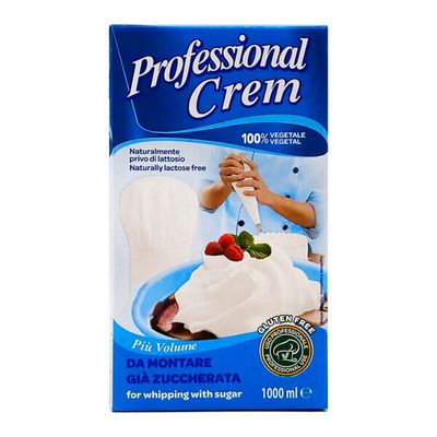 Professional Crem  Senza Lattosio Brick  1 LITRO