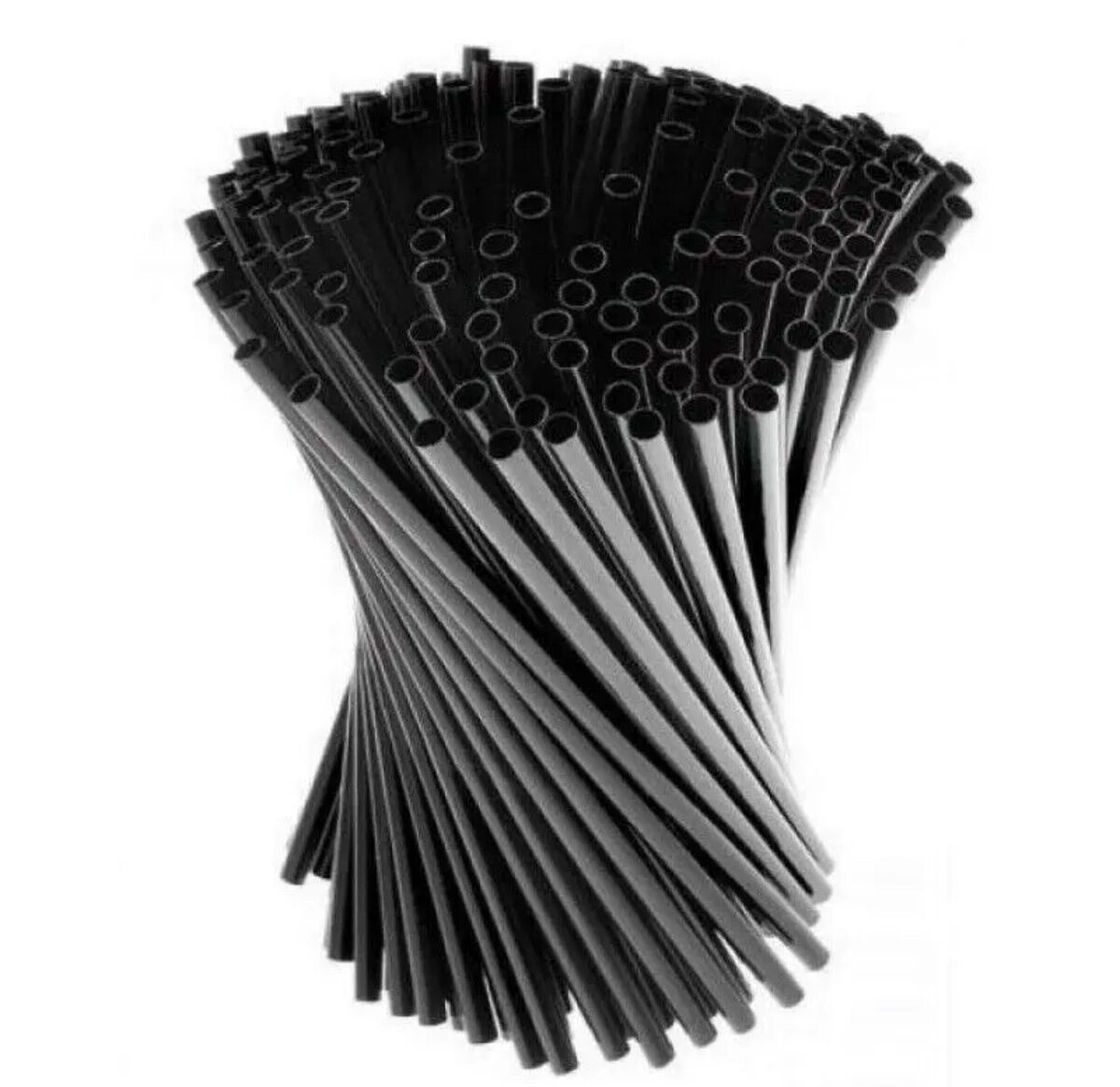 Cannucce Corte Nere Cm 13 Pezzi 1000 Cannucce Corte Nere Cm 13 Pezzi 1000