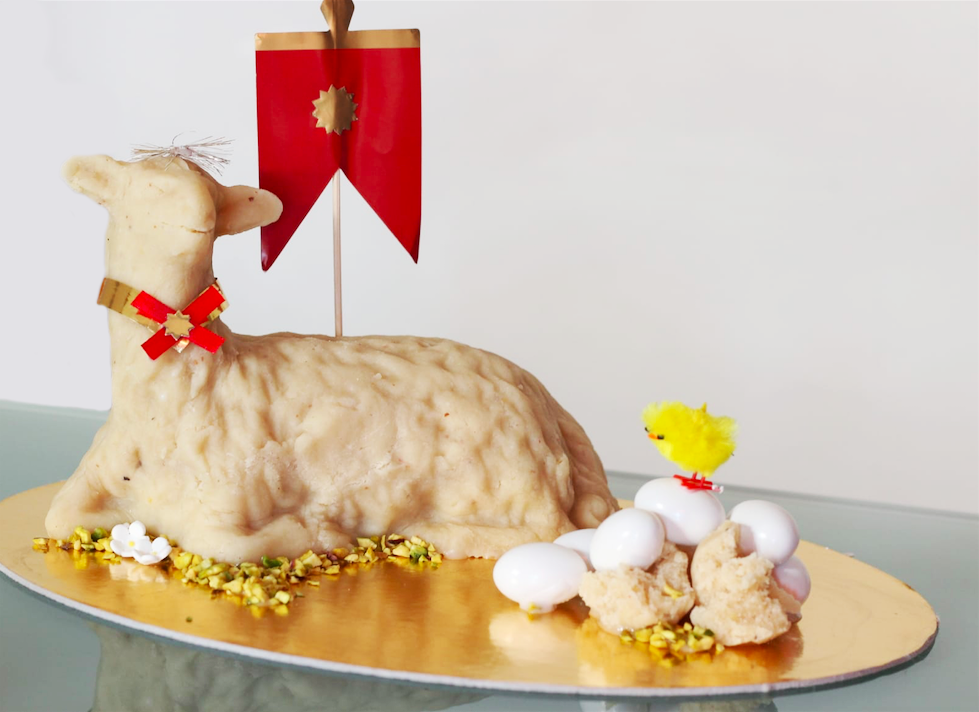 Decorazioni Piedini Agnello Pasquale Pz. 20