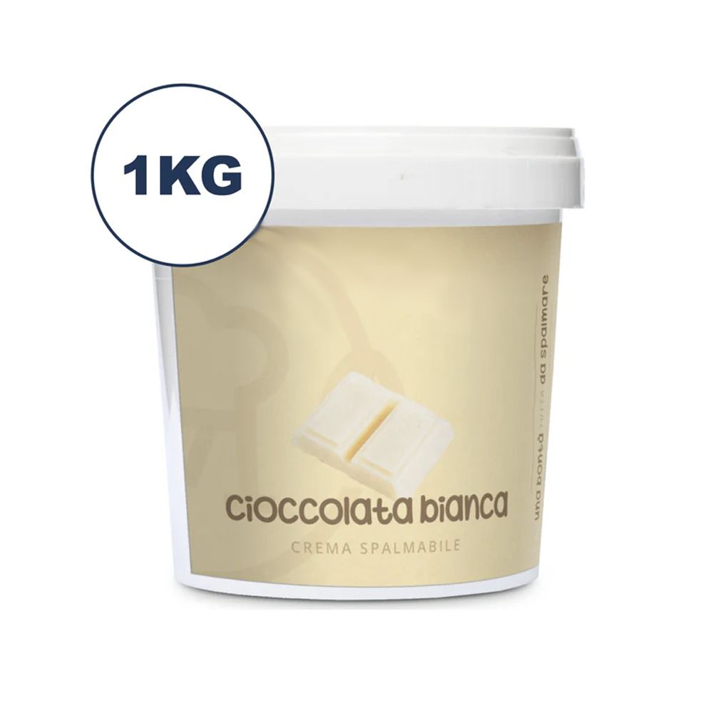 Cioccolato Bianco Crema Spalmabile Kg 1