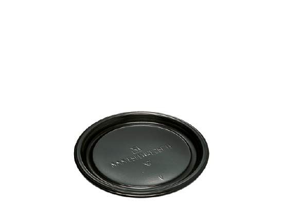 Piattini Glitter Monoporzione Nero Cm 12 - Pezzi 100 Piattini Glitter Monoporzione Nero Cm 12 - Pezzi 100