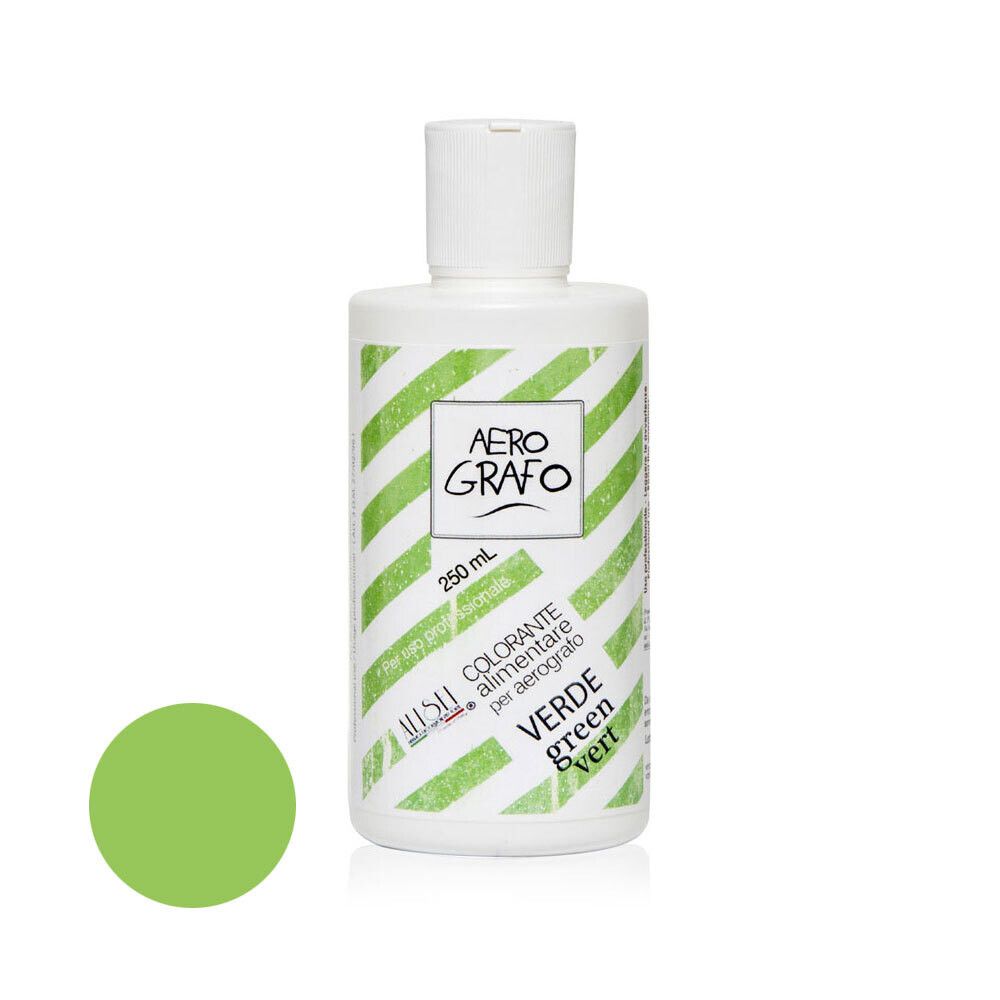 Colori per Aerografo Verde 250 Ml Colori per Aerografo Verde 250 Ml