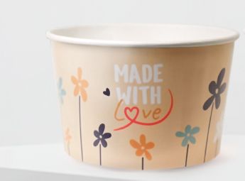 Coppette Gelato Carta Tipo 4C cc160 PEZZI 200 Coppette Gelato Carta Tipo 4C cc160 PEZZI 200