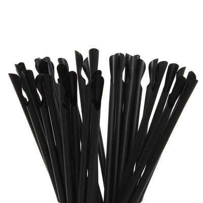 Cannucce Nera Cucchiaio Pezzi 250 Cannucce Nera Cucchiaio Pezzi 250