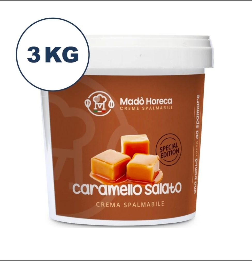 Caramello Salato Crema Spalmabile Kg 3