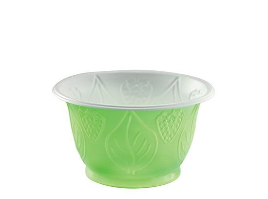 Coppetta Gelato Rainbow Verde 130 CC Pezzi 100