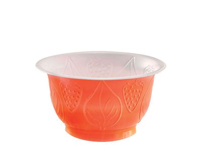 Coppetta Gelato Rainbow Rosso 160 CC Pezzi 100