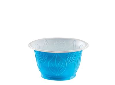Coppetta Gelato Rainbow Celeste 100CC Pezzi 100