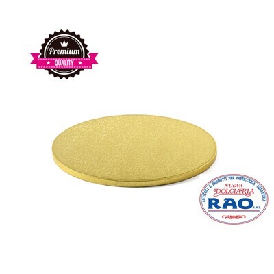 Cake Board Sottotorta Tondo Oro Diametro 40 Cm