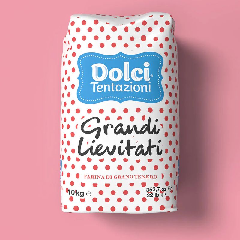 Farina Grandi Lievitati Grano Tenero 00 Dolci Tentazioni Kg 10
