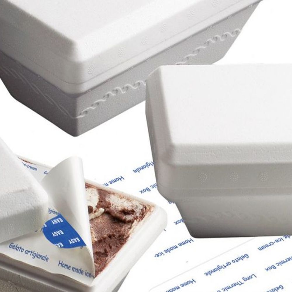 Vaschetta in Polistirolo per Gelato da 350 Gr Pezzi 20