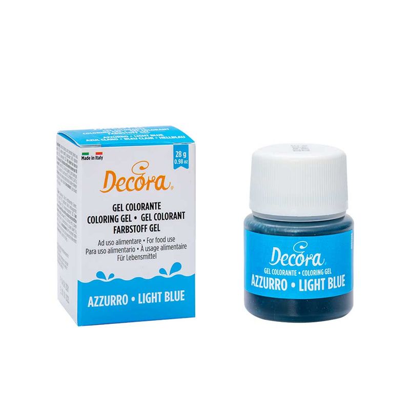 Colorante Gel Decora Azzurro 28 Gr