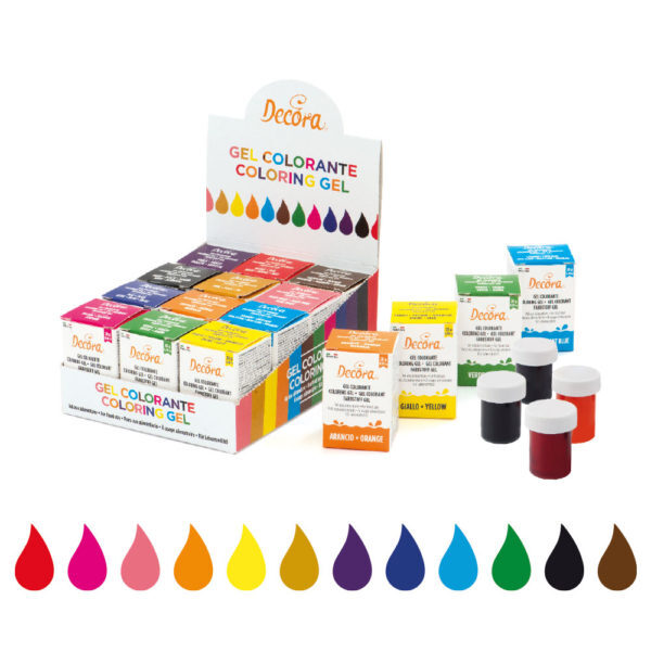 Colorante Gel Decora Giallo 28 Gr