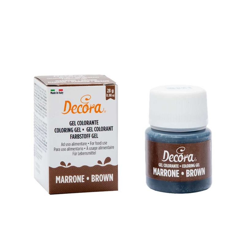 Colorante Gel Decora Marrone 28 Gr