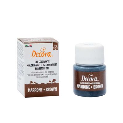 Colorante Gel Decora Marrone 28 Gr Colorante Gel Decora Marrone 28 Gr