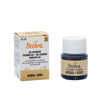Colorante Gel Decora Avorio 28 Gr Colorante Gel Decora Avorio 28 Gr