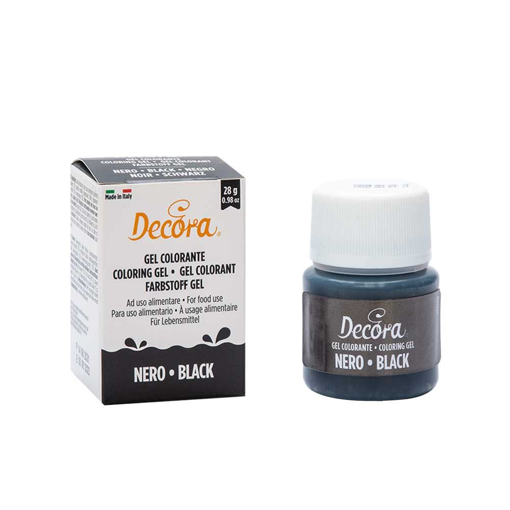 Colorante Gel Decora Nero 28 Gr