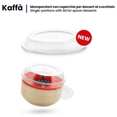 Coperchio Coppa Finger Kaffa'  - Pezzi 20