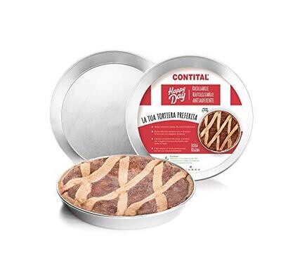Tortiere Alluminio Pasticceria Diametro 24 Cm