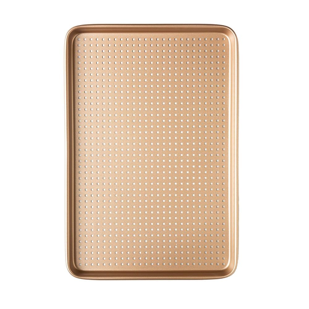 Teglia  Forata Cookies  Rose Gold Line 39,7 x 27 x 2,4 Cm