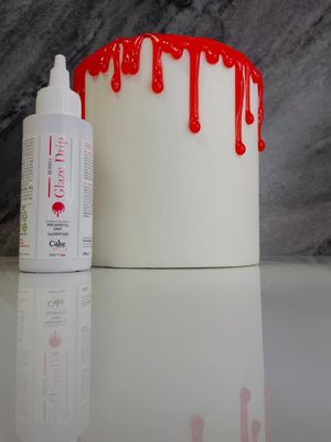 Drip Glaze Rosso  Grammi 100