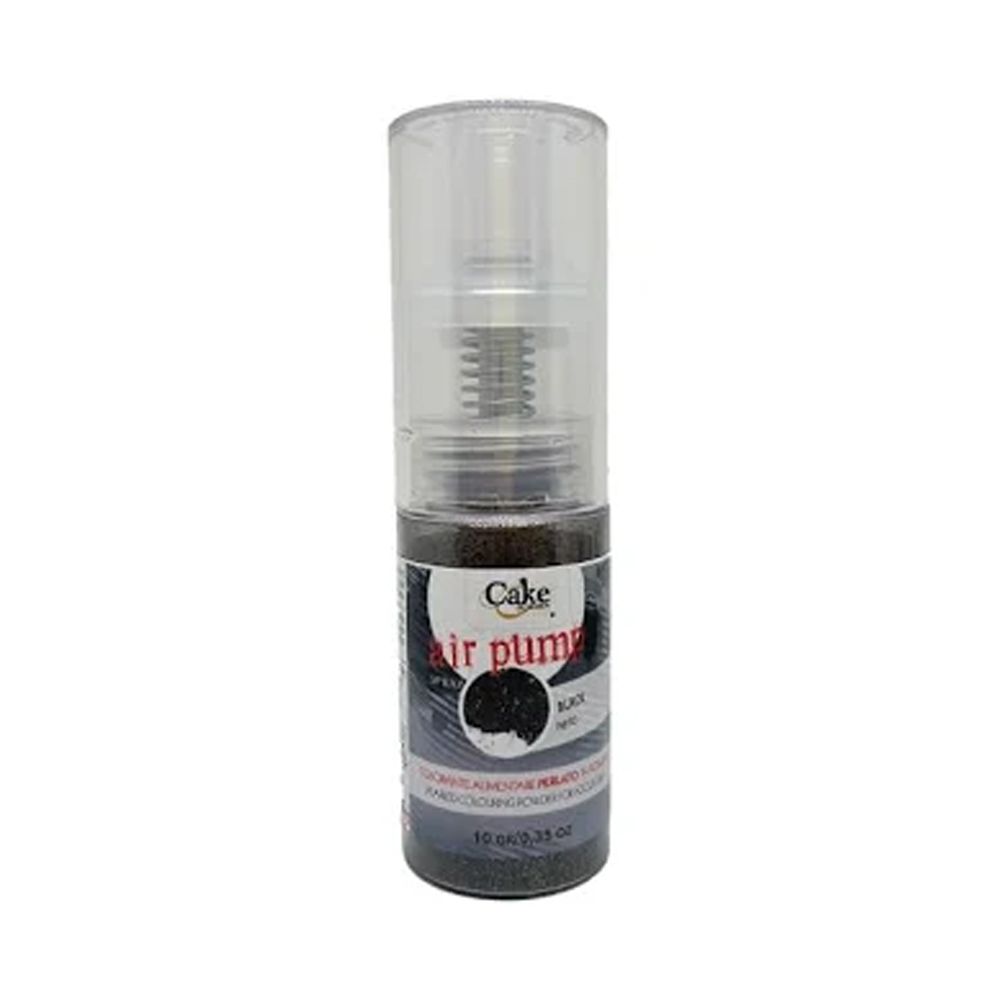 Glitter Polvere Spray Nero Glitter Grammi 10