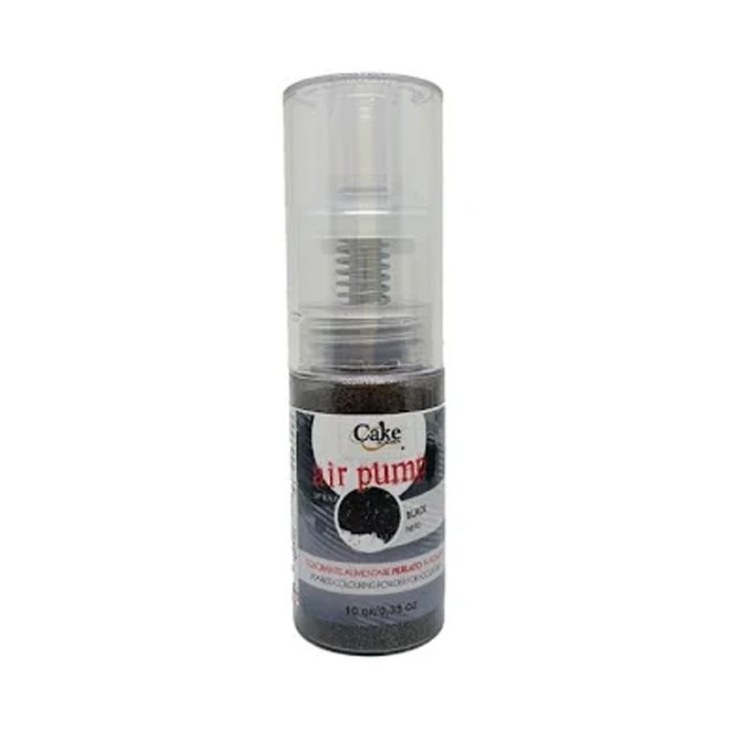Glitter Polvere Spray Nero Glitter Grammi 10