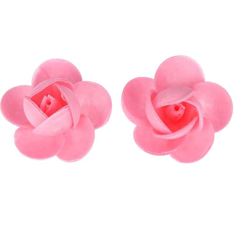 Fiori Rosa Cialda Grande Rosa Pezzi 10 Fiori Rosa Cialda Grande Rosa Pezzi 10