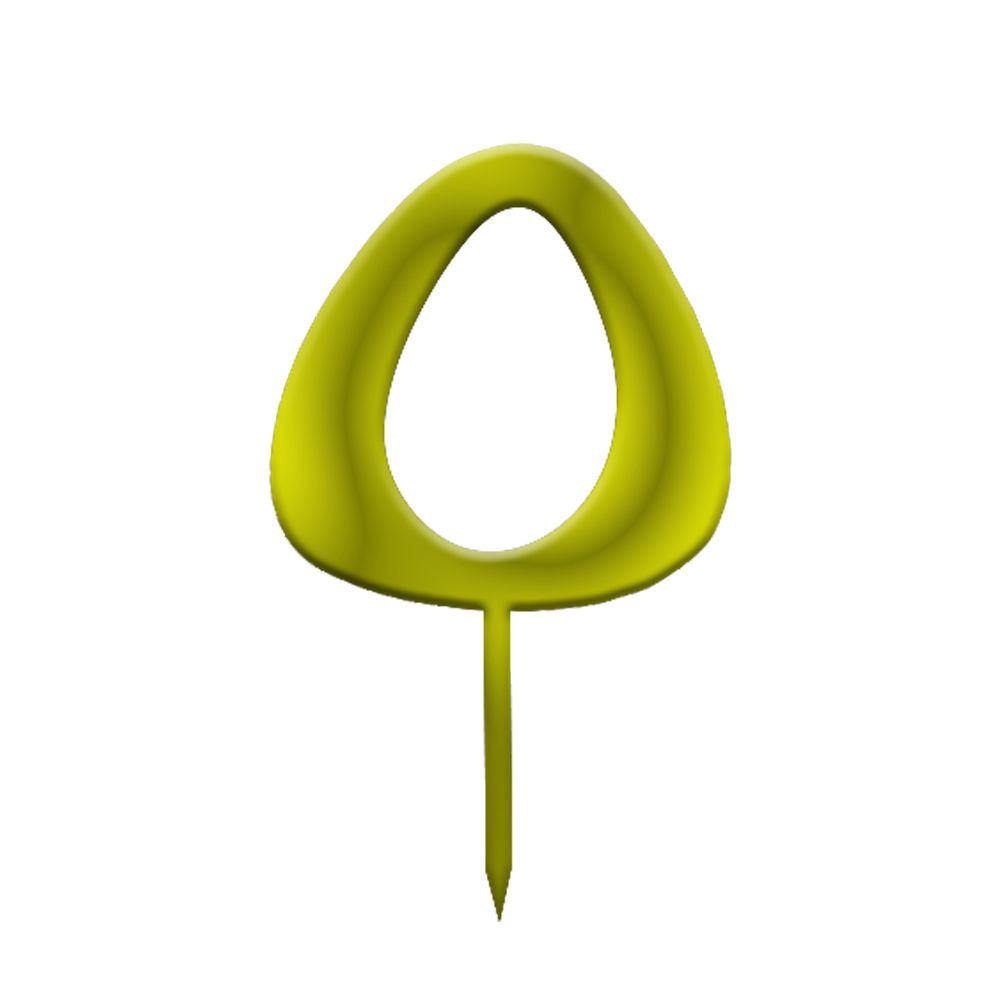 Topper in Plexiglass Lettera Topper in Plexiglass Lettera "O" Oro