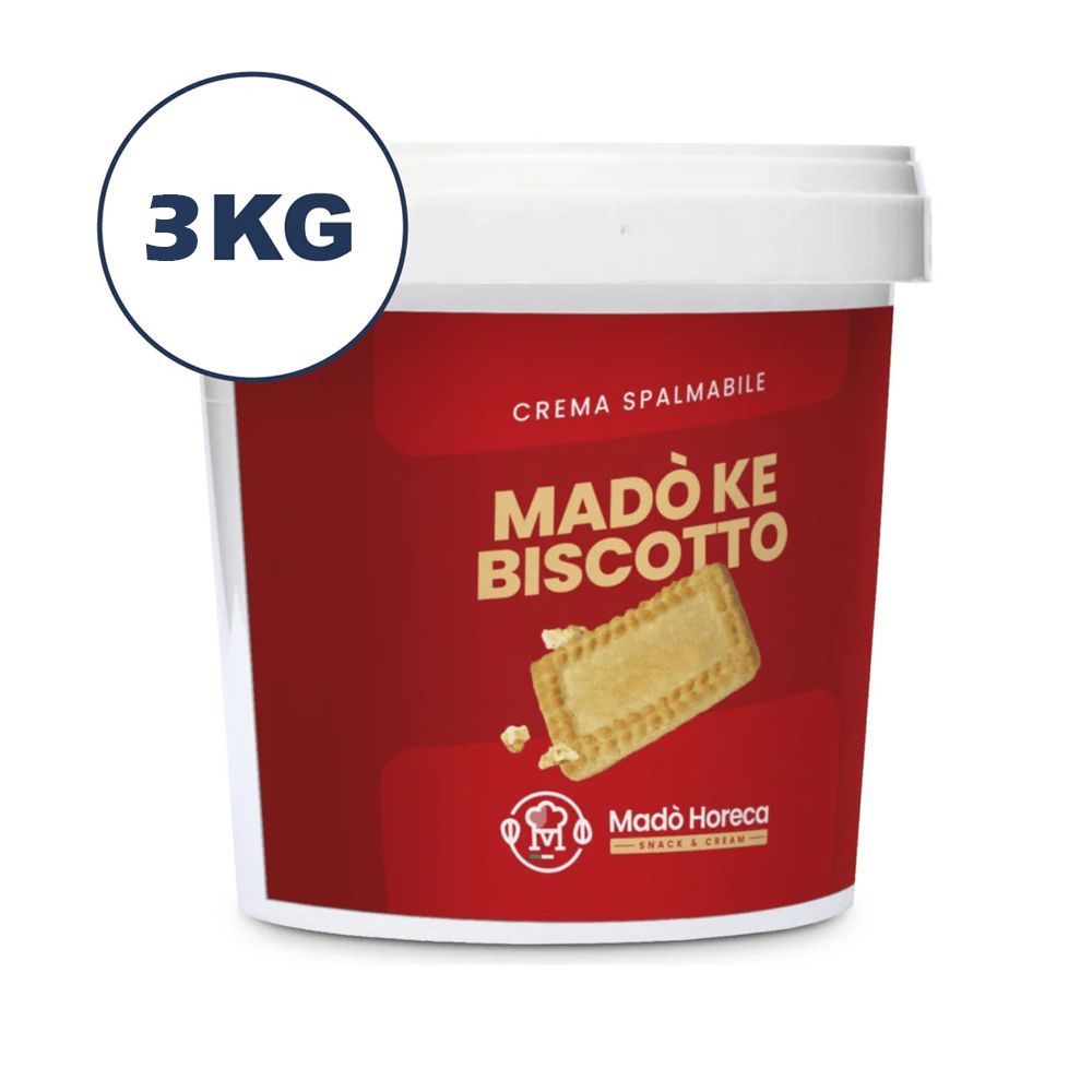 Madò Ke Biscotto Crema Spalmabile Kg 3 Madò Ke Biscotto Crema Spalmabile Kg 3