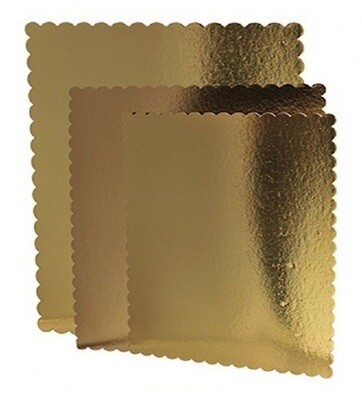 Vassoi Rettangolari Oro Nero 40 x 50 Cm