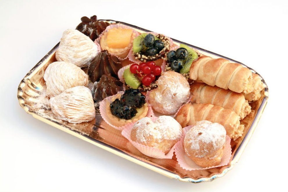Vassoi Cartone Oro Pasticceria Misura 1 Kg 5