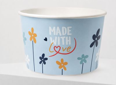 Coppette Gelato Carta Tipo 9 CC.100 Pezzi 250 Coppette Gelato Carta Tipo 9 CC.100 Pezzi 250