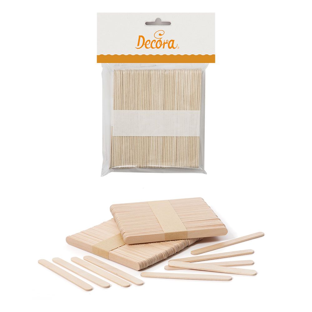 Bastoncini Stecco Gelato 100 Pz 11 Cm Bastoncini Stecco Gelato 100 Pz 11 Cm