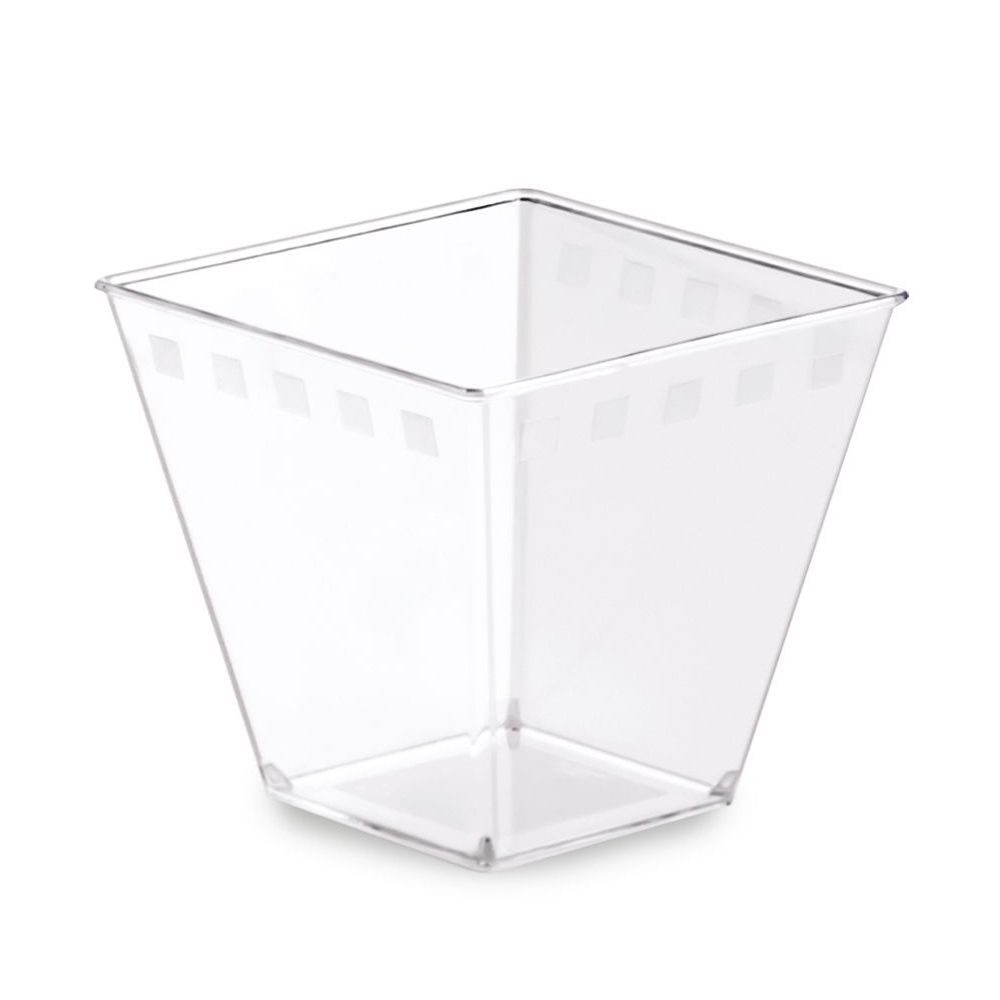 Bicchierini Finger Food Victoria 210 cc con Coperchio - Pezzi 50 Bicchierini Finger Food Victoria 210 cc con Coperchio - Pezzi 50