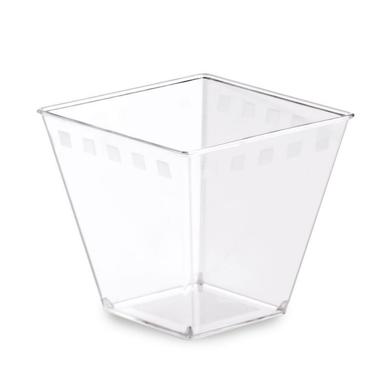 Bicchierini Finger Food Victoria 210 cc con Coperchio - Pezzi 50
