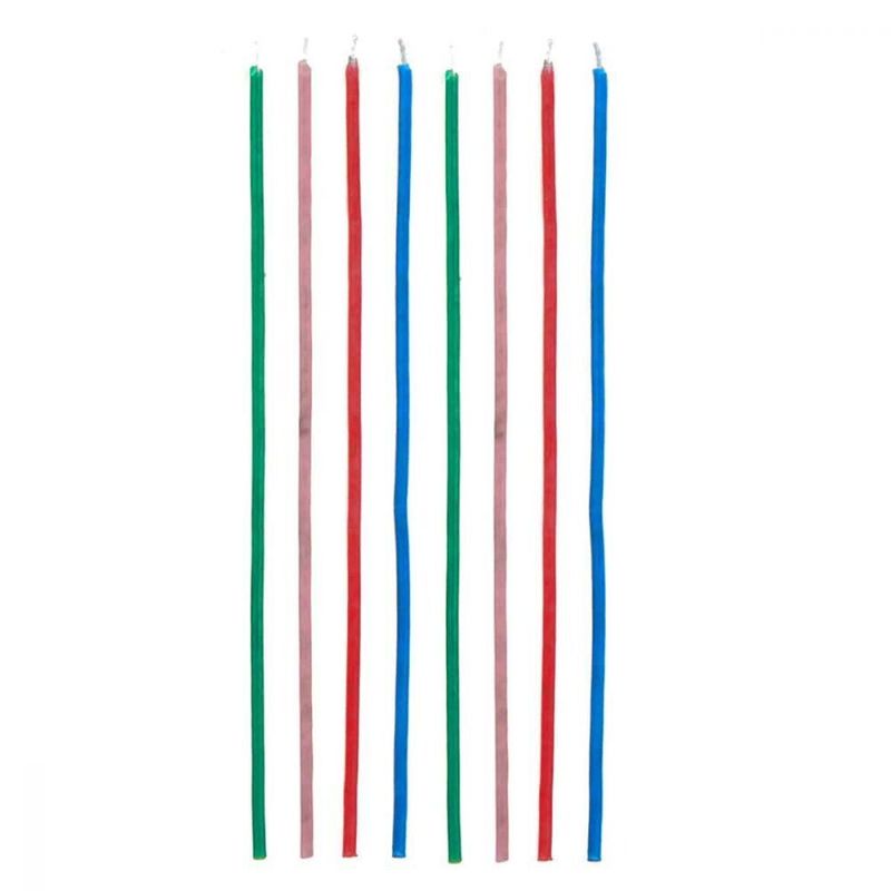 Candeline Spaghetto Assortiti 24 Pezzi