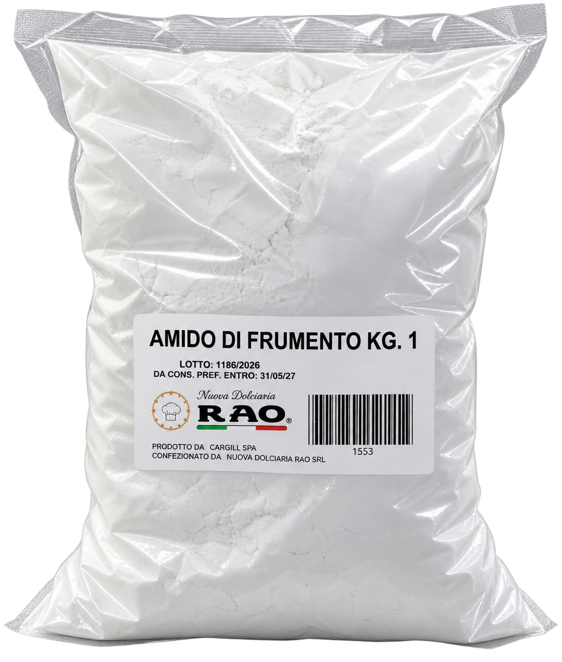 Amido di Frumento Cargill Sacchetto Kg.1