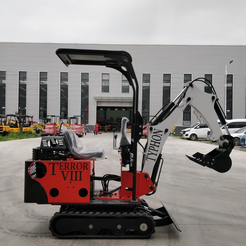 Top Compact & Mini Excavator Diggers- TYPHON Machinery TYPHON TERROR VIII 800kg Mini Excavator USA