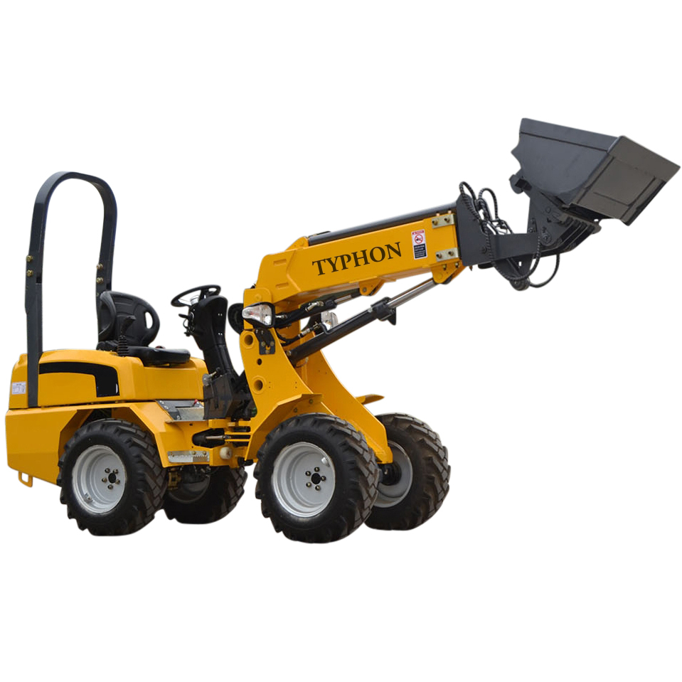 TYPHON wheel loader in action