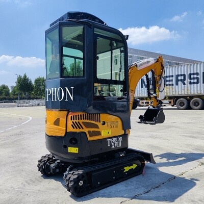 Top Compact & Mini Excavator Diggers- TYPHON Machinery