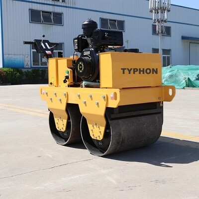 TYPHON 10hp EPA B&S FURY Walk behind Vibratory Roller Compactor USA