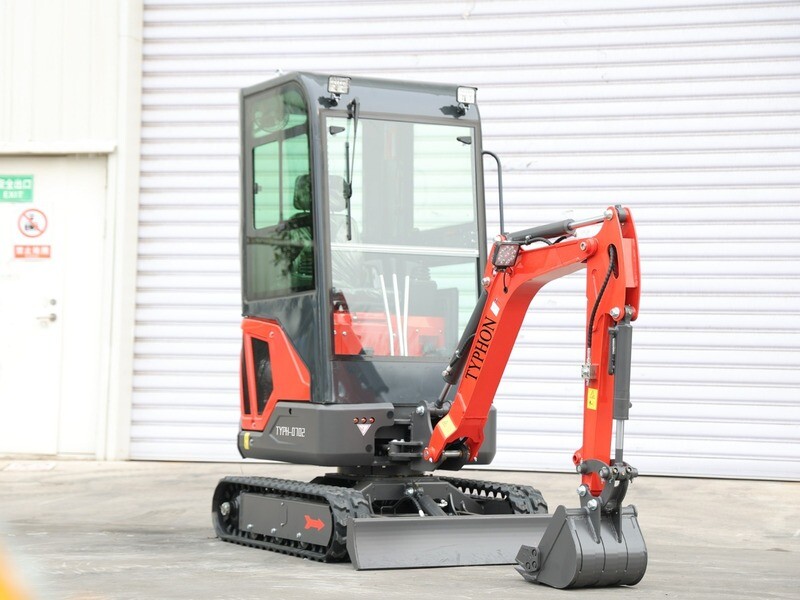 Top Compact & Mini Excavator Diggers- TYPHON Machinery