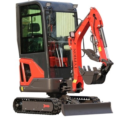 Top Compact & Mini Excavator Diggers- TYPHON Machinery