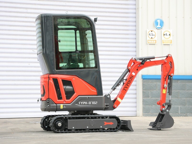 Top Compact & Mini Excavator Diggers- TYPHON Machinery